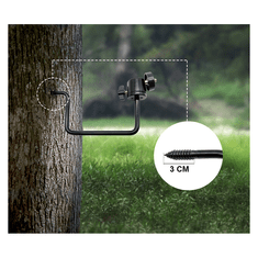Braun Phototechnik nosač za stablo za Scouting kamere, 6,3 mm (1/4")