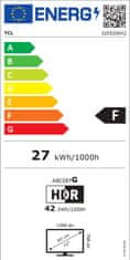 TCL 32S5200 HD LED televizor, 81 cm (32), Android TV, WiFi, Bluetooth, HDR, Dolby Audio