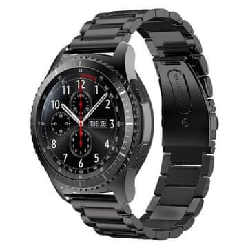 BStrap Stainless Steel remen za Huawei Watch GT/GT2 46mm, black