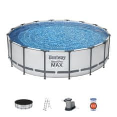 Bestway Nadzemni bazen Steel Pro Max 488 x 122 cm