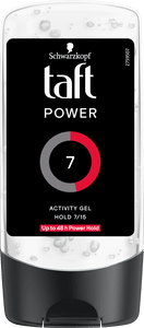 Taft Power Activity gel za kosu, s kofeinom, Mega Strong, 7