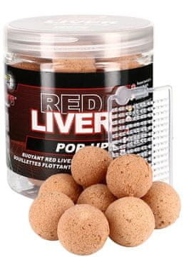 Starbaits Plutajući Boilies Red Liver 80 g 14 mm