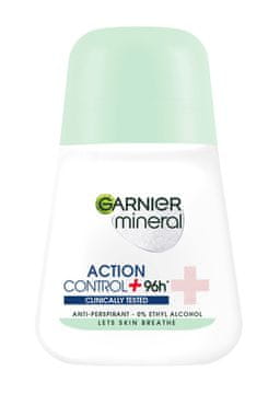 Garnier mineralni dezodorans roll-on Action Control + Klinički testirano 96 sati 50 ml