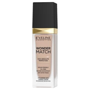 Eveline Wonder Match tekući puder za njegu kože br. 35 Sunny Beige 30 ml