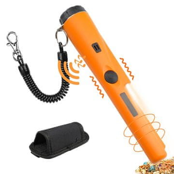 Cool Mango ručni detektor metala za brzo lociranje, 360° skeniranje i alarm - Detecty