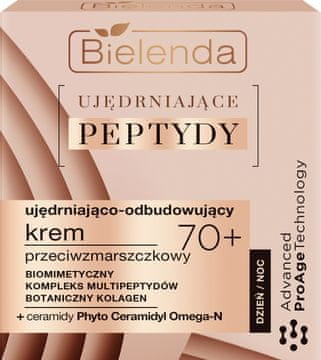 Bielenda Firming Peptides 70+ učvršćujuća i obnavljajuća krema protiv bora 50 ml