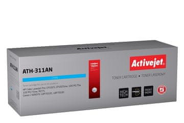 ActiveJet Activejet ATH-311AN toner (zamjena za Canon, HP 126A CRG-729C, CE311A; Premium; 1000 stranica; cijan)