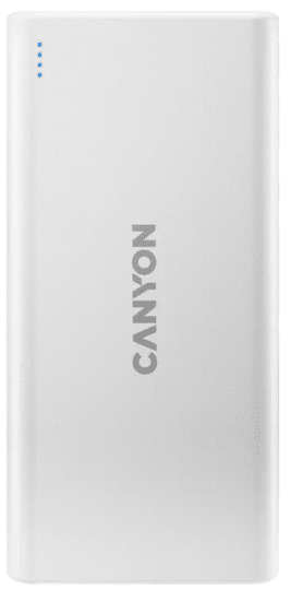 Canyon PB-106 micro USB/USB-C powerbank, 10000 mAh, bijela (CNE-CPB1006W)