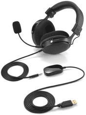 Sharkoon B2 slušalice, 7.1, 3.5mm/USB, s mikrofonom, crna (B2)