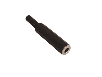 Cabletech Banana 6,3 mm mono ženska plastika