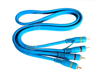 Cabletech Cinch kabel zlatni hq + udaljeni kabel 5m