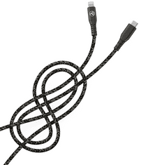 Tellur Green kabel, Apple MFI, Type-C v Lightning, 3A, PD60W, 1m, crna