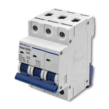 Qoltec Qoltec prekostrujni prekidač C63 | Osigurač | AC | 63A | 3P
