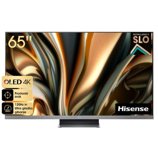 Hisense 65A9H 4K UHD OLED televizor, VIDAA OS, 120 Hz