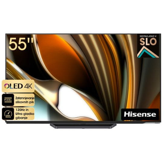 Hisense 55A85H 4K UHD OLED televizor, VIDAA OS, 120 Hz