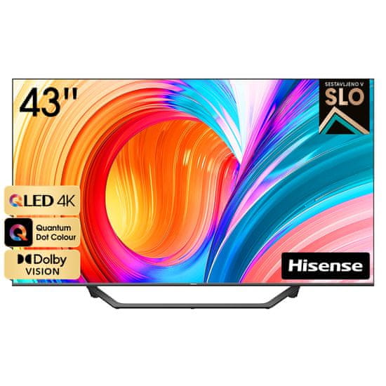 Hisense 43A7GQ Ultra HD televizor, Smart TV