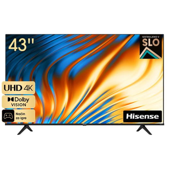 Hisense 43A6BG 4K televizor, DLED, VIDAA OS