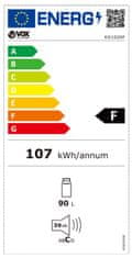 KS1020F podpultni hladnjak