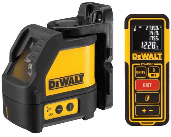DeWalt DW0889 križno linijski laser, crvena + DW088 nosač + DW099E TSTAK