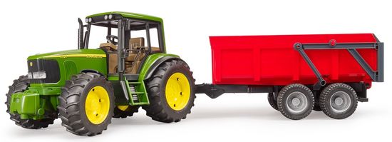 Bruder 2057 John Deere traktor s vučom