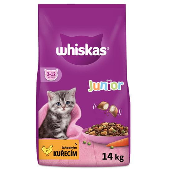 Whiskas briketi za mačke, pileći, 14 kg