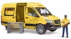 Bruder 2671 DHL Mercedes Benz Sprinter s vozačem i dodacima