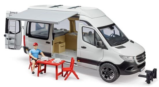 Bruder 2672 MB Sprinter Roadsmen s figurom
