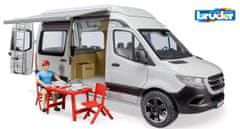 Bruder 2672 MB Sprinter Roadsmen s figurom