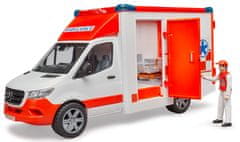 Bruder 2676 MB Sprinter Roadsmen s figurom i dodatkom