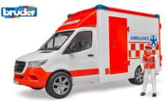 Bruder 2676 MB Sprinter Roadsmen s figurom i dodatkom