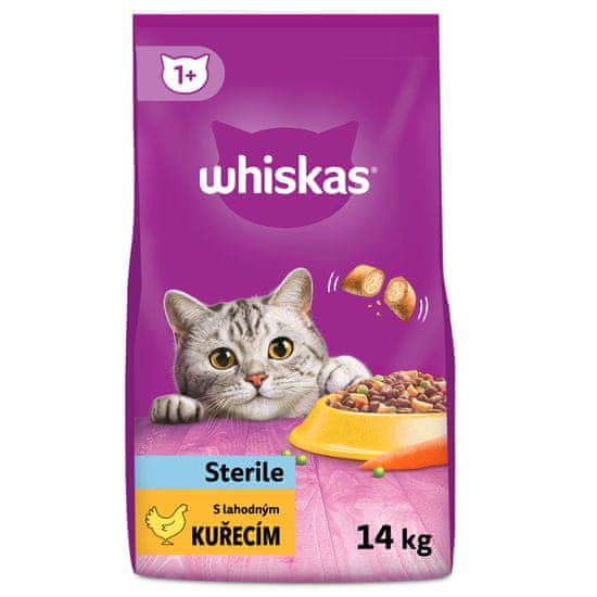 Whiskas hrana za mačke Sterile, 14 kg
