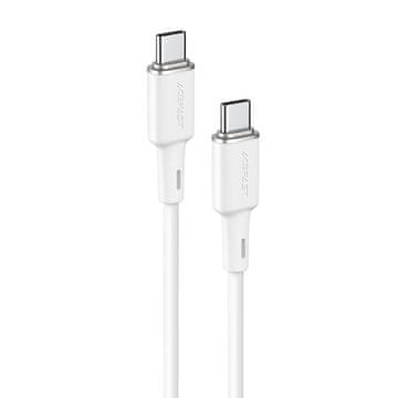 AceFast USB-C kabel 60W 20V 3A 1,2 m bijeli