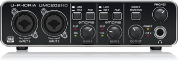 Behringer Behringer UMC202HD audio sučelje, 2-kanalno, USB, crno