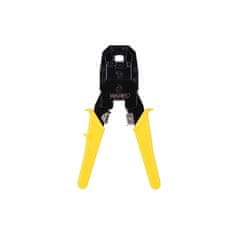 Deli Tools EDL2468 kliješta za krimpanje RJ45 / RJ14 / RJ12 / RJ9, žuta