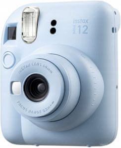ljubek fotoaparat instax mini 12 fujifilm hitro tiskanje fotografij čudovit dizajn aa baterija