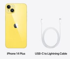 Apple iPhone 14 Plus mobitel, 128 GB, Yellow (MR693SX/A)