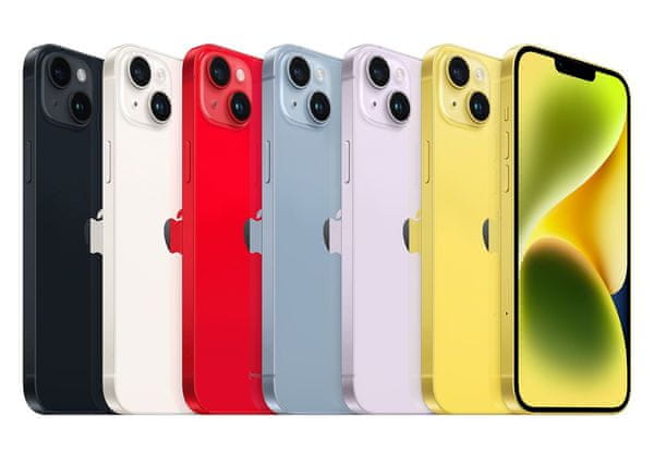 Apple iPhone 14 Plus, 256 GB, Yellow (MR6D3SX/A)