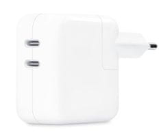 Apple adapter za punjenje, 35 W, dual USB-C, bijeli (mnwp3zm/a)