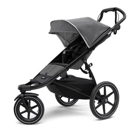 Thule Urban Glide 2 dječja kolica i košara, crna/bež