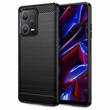 Tech-protect Carbon maska za Xiaomi Redmi Note 12 / Poco X5 5G, crno
