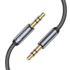 Tech-protect Ultraboost audio kabel 3.5mm mini jack 1.5m, crno