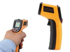 Verkgroup Digitalni laserski termometar baterije s LCD do 380 ° C