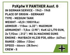 Cobi kocke, tank Panzer V Panther AUSF.G, 905/1