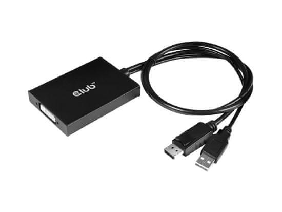 Club 3D CAC-1010 adapter DisplayPort u DVI-D Dual Link, aktivni, M/F