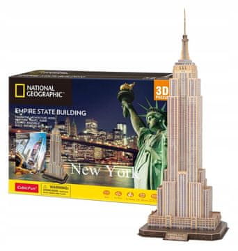 3D ZAGONETKA NATIONAL GEO - EMPIRIE STATE BUILDING 977