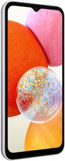 Samsung Galaxy A14 mobilni telefon, LTE, 4 GB/128 GB, srebrna (SM-A145RZSVEUE)