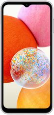 Samsung Galaxy A14 mobilni telefon, LTE, 4 GB/128 GB, srebrna (SM-A145RZSVEUE)