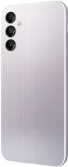 Samsung Galaxy A14 mobilni telefon, LTE, 4 GB/128 GB, srebrna (SM-A145RZSVEUE)