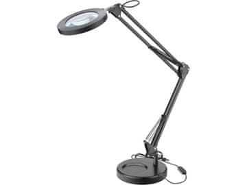 Extol Light Stolna lampa 43160 s povećalom, napajanje putem USB-a, 2400lm, 3 boje svjetla, 5x povećanje