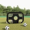Vidaxl Nogometni gol s mrežom i podlogom, 120x80x80 cm